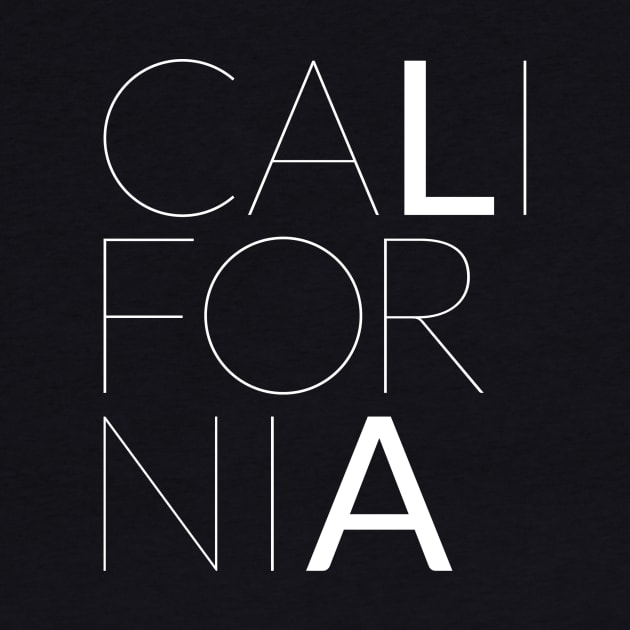 L.A. California (Azure) by VectorVectoria